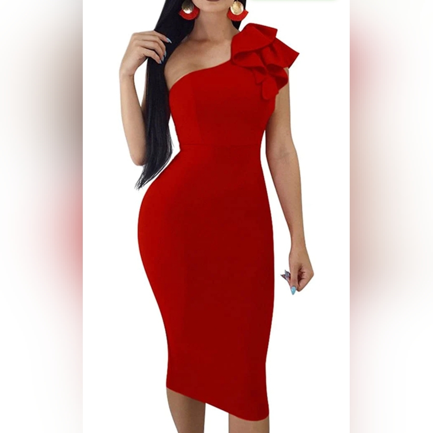 Nwt/One Shoulder Dress Plus Size